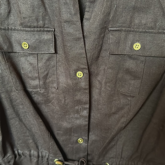 Jones New York linen top - Picture 3 of 4